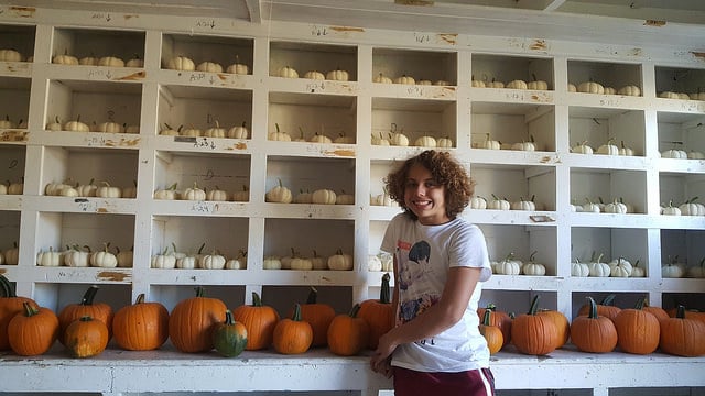 GrowingChange harvested its first crop fo pumpkins in October. The nonprofit is in the early stages of transforming an old prison into a sustainable agriculture enterprise. (Photo courtesy of GrowingChange)