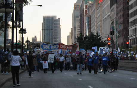 The education arm of the Take Back Chicago march.