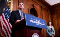 Rep. John Sarbanes speaks at the Capitol on March 10, 2020.