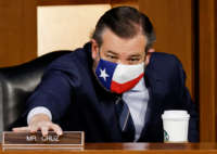 Sen. Ted Cruz attends a confirmation hearing before the Senate Judiciary Committee on February 22, 2021, on Capitol Hill in Washington, D.C.