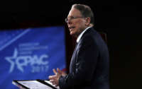 Wayne LaPierre speaks during the Conservative Political Action Conference at the Gaylord National Resort and Convention Center on February 24, 2017, in National Harbor, Maryland.