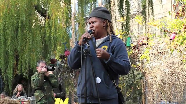 Karen Washington, cofounder of Black Urban Growers (BUGS). (Image: Food Democracy Now)