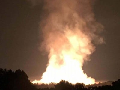 Nixon Ridge pipeline explosion