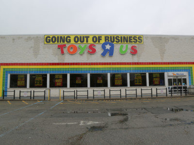 Toys 'R' Us has closed up to 182 stores as part of its Chapter 11 bankruptcy.