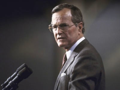 Sanitizing George H.W. Bush's legacy amounts to historical revisionism.