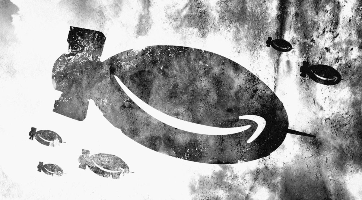 The acquisitive impulses of hundreds of millions of Amazon customers could become the stuff of their imprisonment or death.