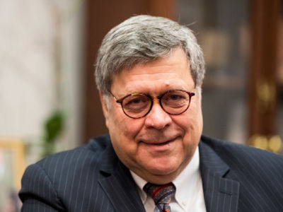 William Barr, nominee to be attorney general, meets with Senate Judiciary Chairman Sen. Chuck Grassley on Wednesday, January 9, 2018.