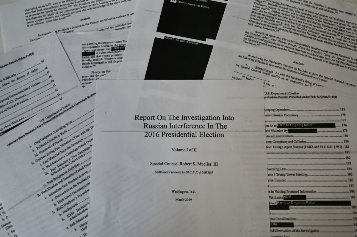 The version of the report released is only the start of wide-ranging and intensive House investigations.