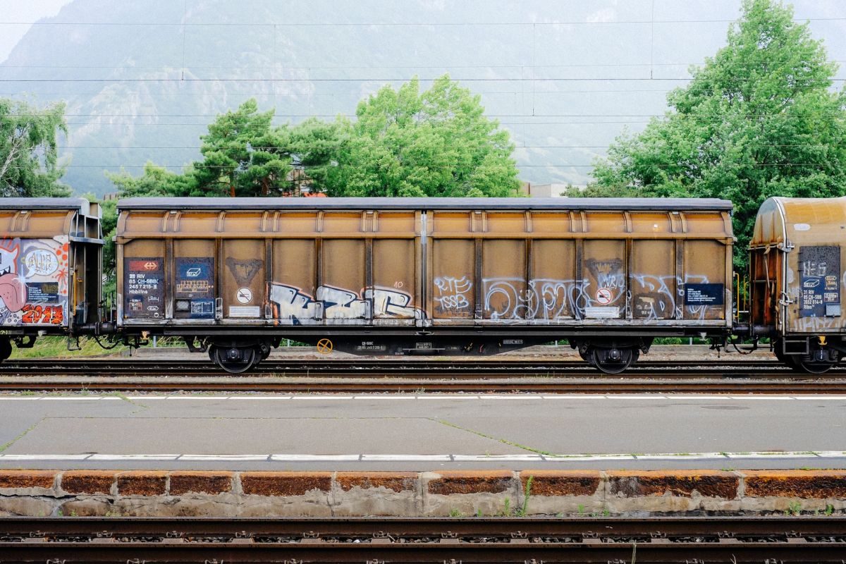Photo of a coal train