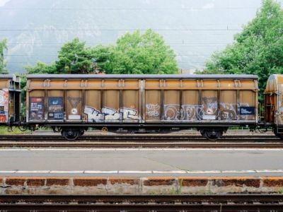 Photo of a coal train