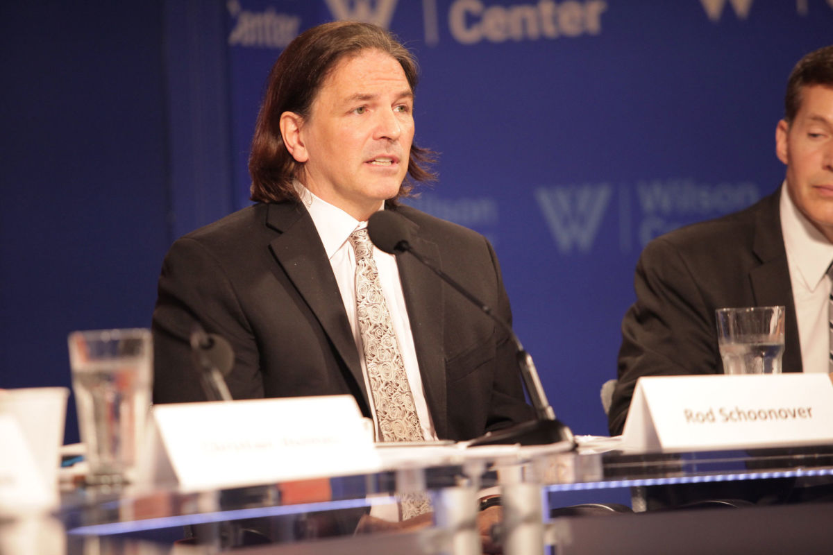 State Department intelligence analyst Rod Schoonover's testimony was nearly suppressed last week by the Trump administration. Schoonover testified before a House committee about the national security risks posed by the climate crisis.