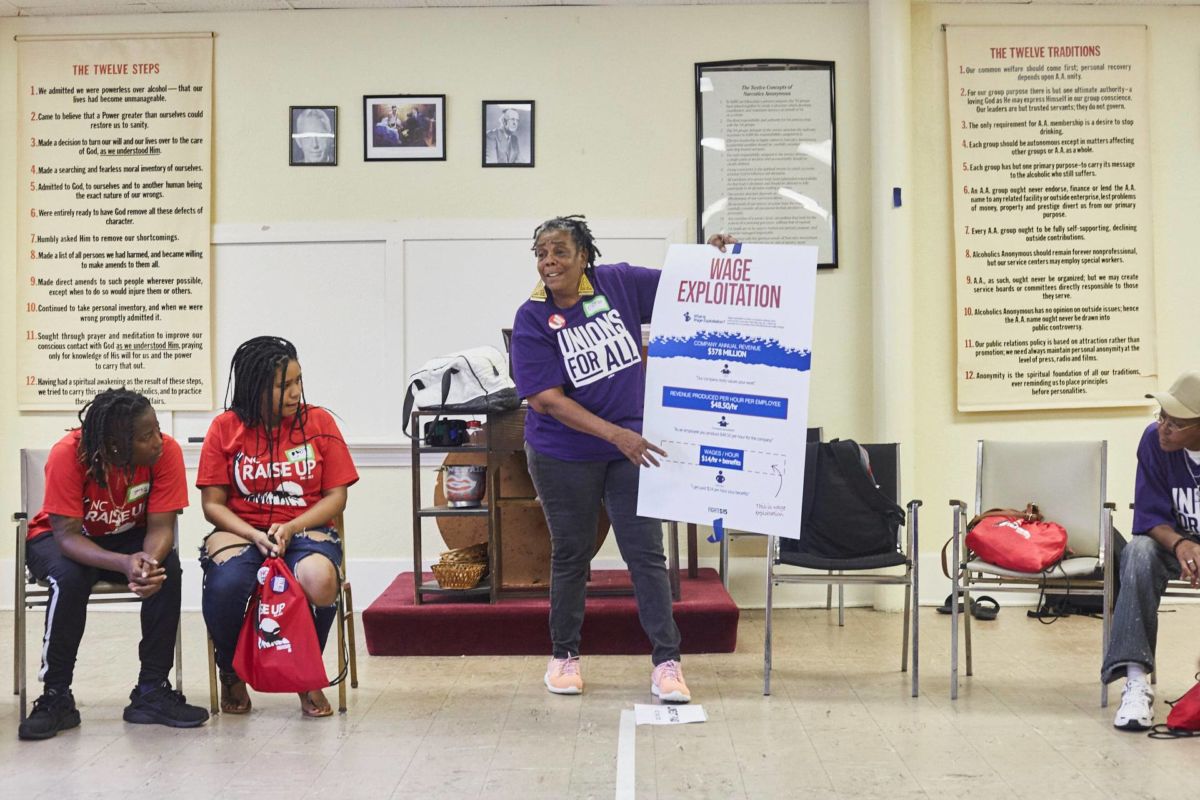 The Worker Power Summit was billed as the first regional convening of low-wage workers from all sectors of the economy.