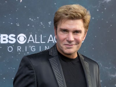 Actor Vic Mignogna arrives for the Premiere Of CBS's "Star Trek: Discovery" at The Cinerama Dome on September 19, 2017, in Los Angeles, California.