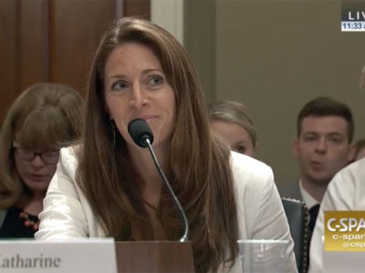 Katharine MacGregor, then deputy assistant secretary for land and minerals management at the Department of the Interior, testifies at a June 2017 hearing on oil and gas development on federal lands.