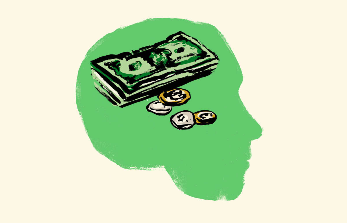 Money on the mind