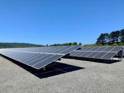 A solar microgrid on the Blue Lake Rancheria in California provided 75% of energy to the tribe's casino, hotel and government offices during a power shortage in October 2019.