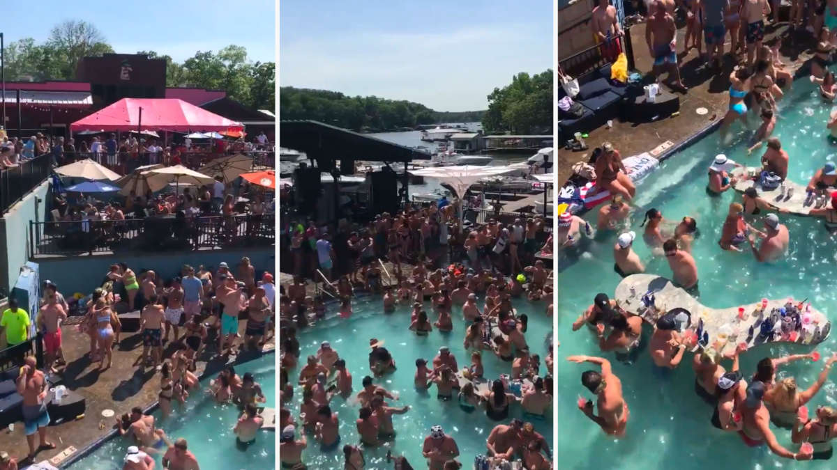 Lake Of Ozarks Partygoers Who Ignored Social Distancing Told To Self 3778