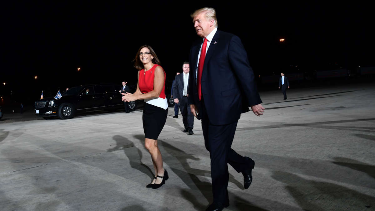 Trump and Sen. Martha McSally Could Lose Arizona for GOP, Republicans Fear