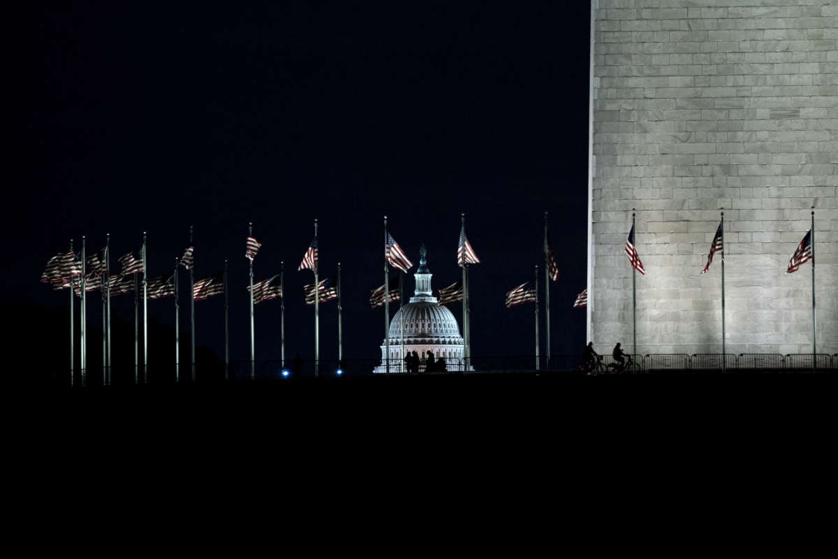 The U.S. Capitol as seen on October 31, 2020, in Washington, D.C.