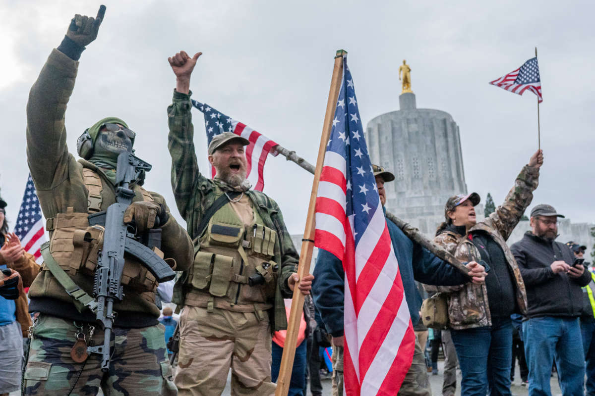 Far Right Rallies at Capitols Across US Show DC Mob Was Not an Isolated