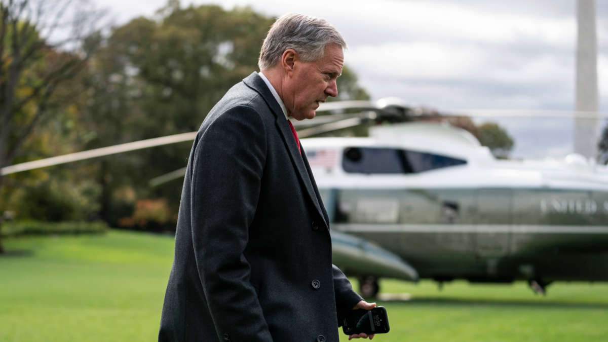 Trump Chief of Staff Liquidated as Much as $200,000 in Stock After Election - Vimarsana News