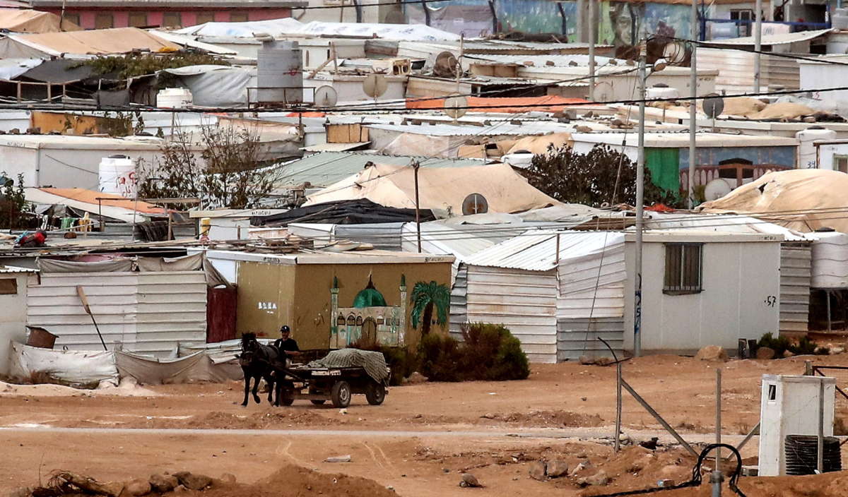 A view of Zaatari refugee camp in Jordan, on November 22, 2018.