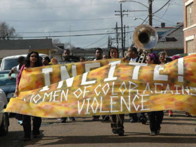 INCITE! Women of Color Against Violence march