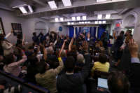 National Security Adviser Jake Sullivan holds a press conference on developments in Afghanistan, in the James Brady Press Briefing Room of the White House on August 17, 2021, in Washington, D.C.