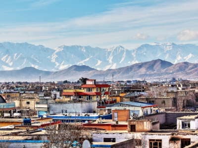 A view of a Kabul suburb