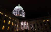 The Wisconsin State Capitol is pictured in December 4, 2018, in Madison, Wisconsin.