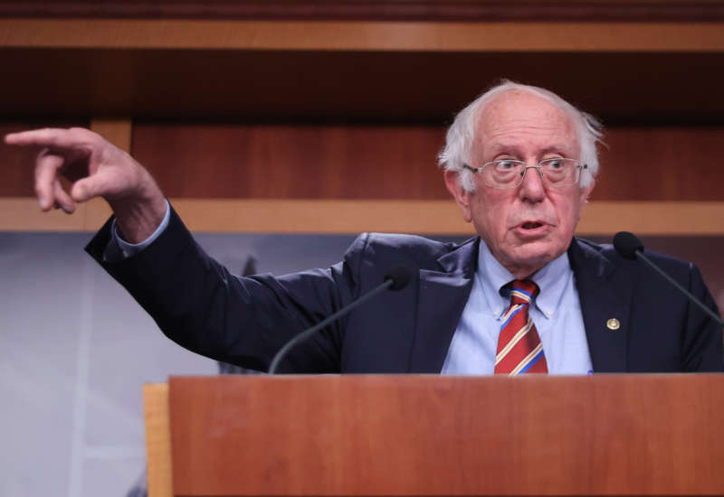 Sanders Calls on Congress to End Filibuster If Needed to Protect Abortion Rights