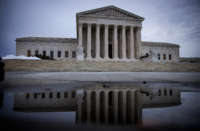 The U.S. Supreme Court is seen on Capitol Hill on January 7, 2022, in Washington, D.C.