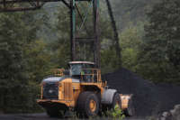Coal mining truck in Kentucky