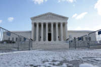 A view of the U.S. Supreme Court on Capitol Hill on January 7, 2022, in Washington, D.C.