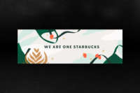 Banner image from Starbucks's We Are One Starbucks website.