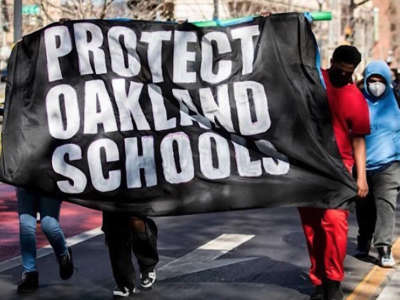 Teachers Hunger Strike Against Oakland Plan to Close Schools in Black & Brown Communities