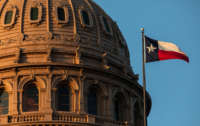 The Texas State Capitol is seen on the first day of the 87th Legislature's third special session on September 20, 2021, in Austin, Texas.