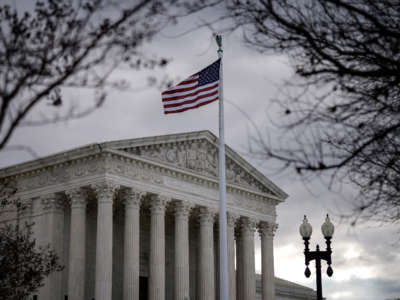 A view of the U.S. Supreme Court on January 18, 2022, in Washington, D.C.