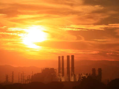 The Department of Water and Power San Fernando Valley Generating Station is seen December 11, 2008, in Sun Valley, California.