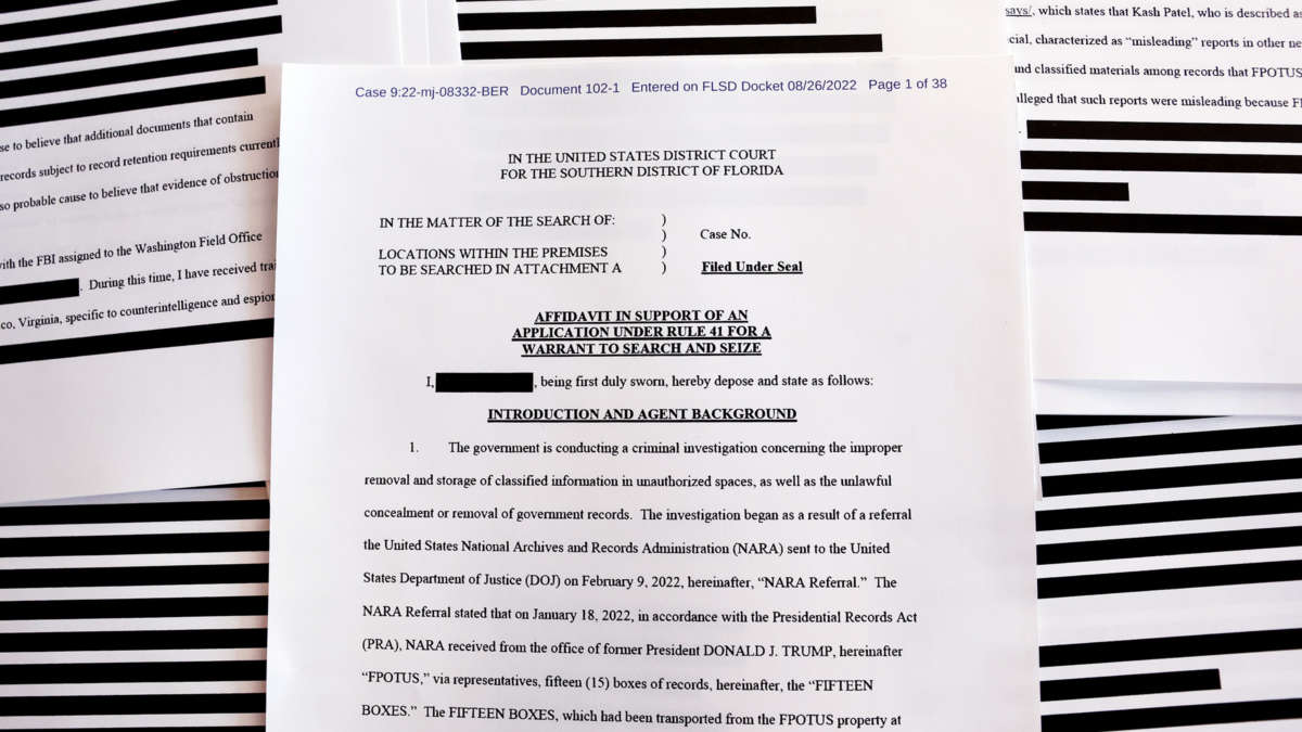 Trump Affidavit Contains Broad-Based Probable Cause of Three Federal Crimes