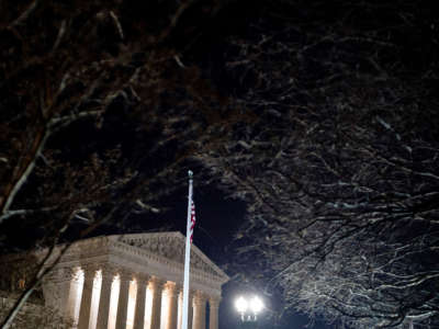 The U.S. Supreme Court is seen in Washington, D.C., on January 31, 2022.