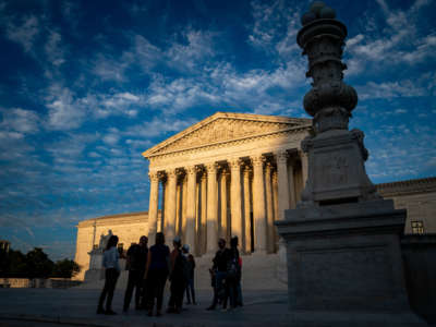 The Supreme Court building is pictured on October 6, 2022, in Washington, D.C.