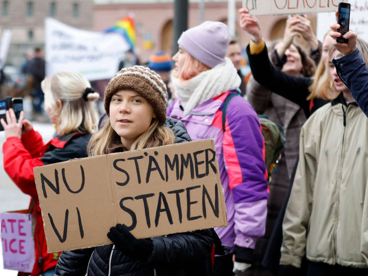 Greta Thunberg Joins 630+ Young People in Climate Lawsuit Against Sweden