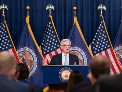 U.S. Federal Reserve Chair Jerome Powell attends a press conference in Washington, D.C., on November 2, 2022.