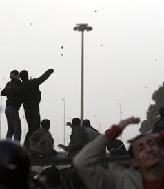 Protesters Clash Again on Cairo