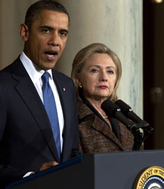 Obama to Seek Economic Sanctions Against Gadhafi