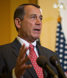 Boehner Will Back Middle-Class Tax Cuts if It