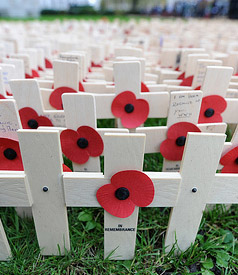 In a Chilly London November, War and Remembrance