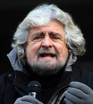 Beppe Grillo.