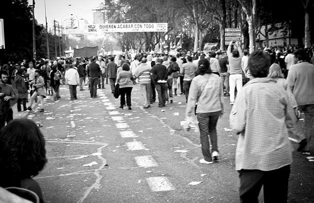 March 29 General Strike in Barcelona